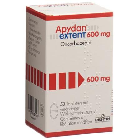 Apydan extent Tabl 600 mg Ds 50 pcs - PrimeCare Global