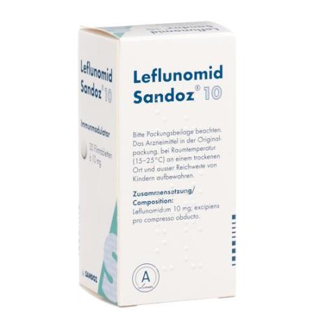 Leflunomide Sandoz Filmtabl 10 mg 30 pcs - PrimeCare Global