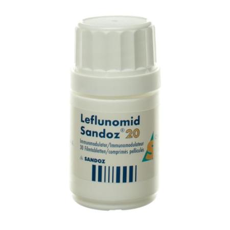 Leflunomide Sandoz film tablets 20 mg 100 pcs - PrimeCare Global