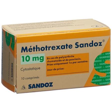 Methotrexat Sandoz Tabl 10 mg Fl 10 pcs - PrimeCare Global