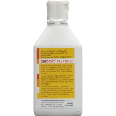 Carbovit Susp 15 g/100ml oral bottle 100 ml - PrimeCare Global