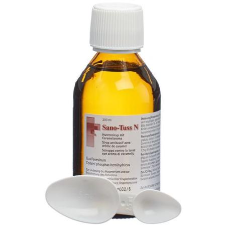 Sano Tuss N 200 ml Sirup - PrimeCare Global