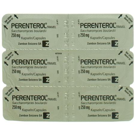 Perenterol travel caps 250 mg 12 pcs - PrimeCare Global