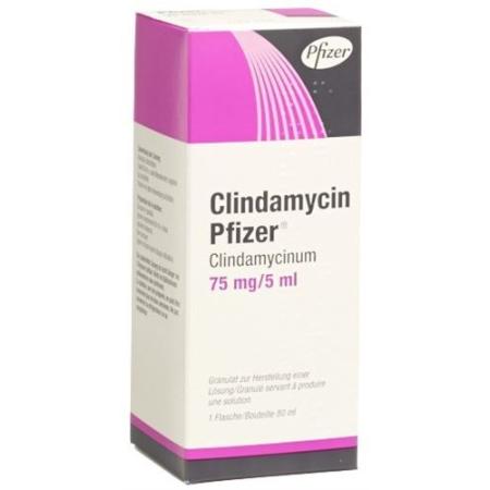 Clindamycin Pfizer Gran 75mg/5ml Bottle 80ml - PrimeCare Global