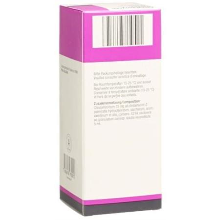 Clindamycin Pfizer Gran 75mg/5ml Bottle 80ml - PrimeCare Global