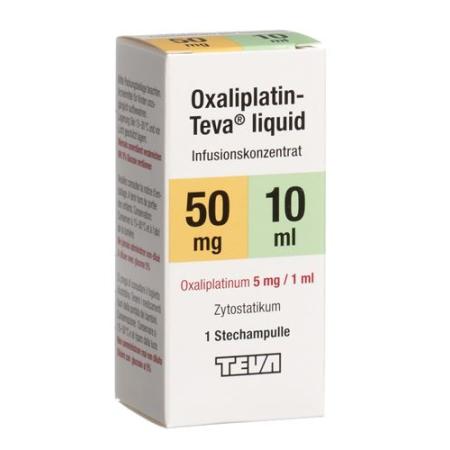 Oxaliplatin-Teva liquid Inf conc 50mg/10ml perf 10ml - PrimeCare Global