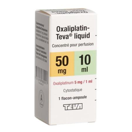 Oxaliplatin-Teva liquid Inf conc 50mg/10ml perf 10ml - PrimeCare Global