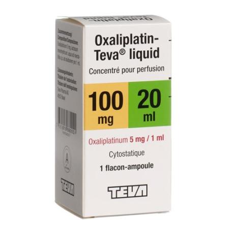 Oxaliplatin-Teva liquid Inf Konz 100 mg/20ml Durchstf 20 ml - PrimeCare Global