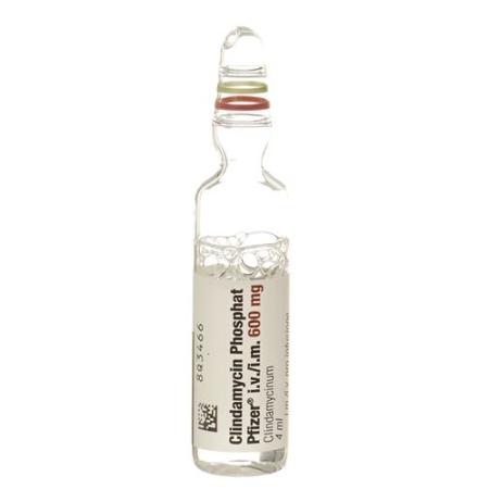 Clindamycin phosphate Pfizer 600mg/4ml 10amp 4ml - PrimeCare Global