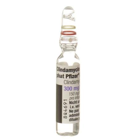 Clindamycin phosphate Pfizer 300mg/2ml 10amp 2ml - PrimeCare Global
