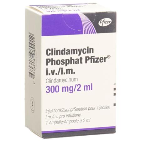 Clindamycin phosphate Pfizer 300mg/2ml amp 2ml - PrimeCare Global