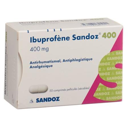 Ibuprofen Sandoz Filmtabl 400 mg 100 pcs - PrimeCare Global