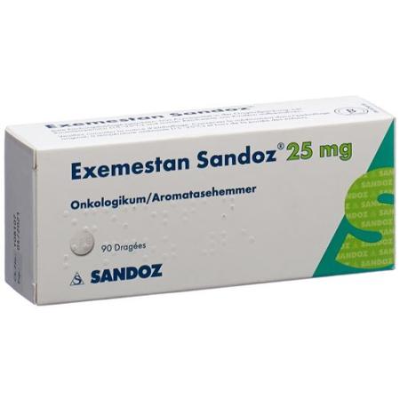 Exemestane Sandoz Drag 25 mg 90 pcs - PrimeCare Global