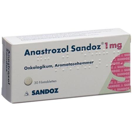 Anastrozol Sandoz film tablets 1 mg 30 pcs - PrimeCare Global