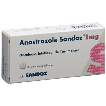Anastrozol Sandoz film tablets 1 mg 30 pcs - PrimeCare Global