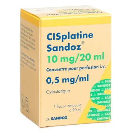 Cisplatin Sandoz Inf Conc 10 mg/20ml perf 20 ml - PrimeCare Global