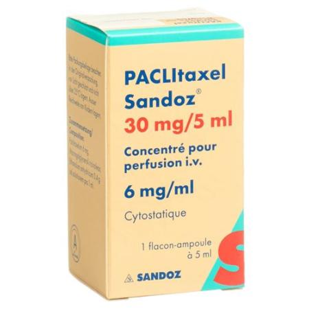 Paclitaxel Sandoz Inf Conc 30 mg/5ml per 5 ml - PrimeCare Global