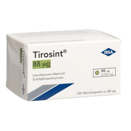Tirosint Kaps 88 mcg 100 pcs - PrimeCare Global