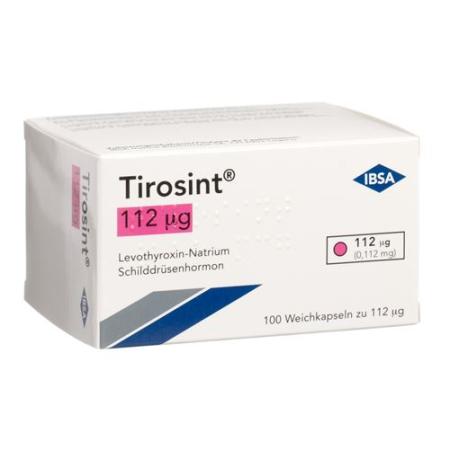 Tirosint Kaps 112 mcg 100 pcs - PrimeCare Global