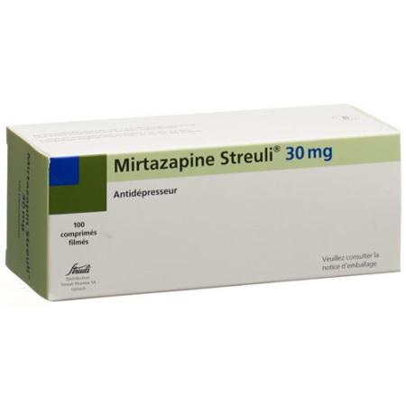 Mirtazapin Streuli film tablets 30 mg 100 pcs - PrimeCare Global