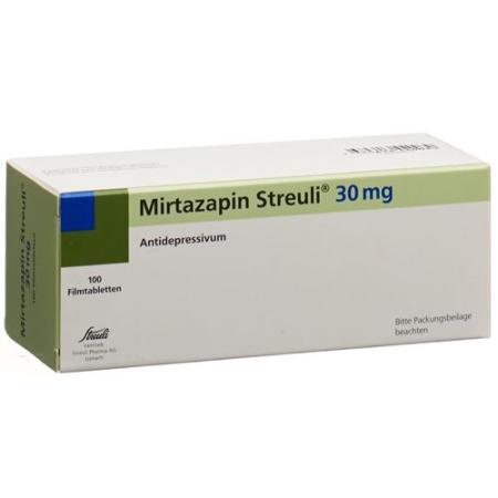 Mirtazapin Streuli film tablets 30 mg 100 pcs - PrimeCare Global