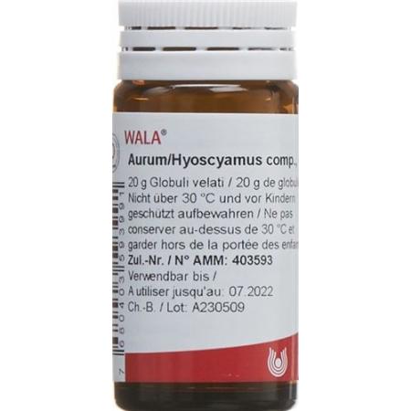 Wala Aurum/Hyoscyamus comp. Globe 20g - PrimeCare Global