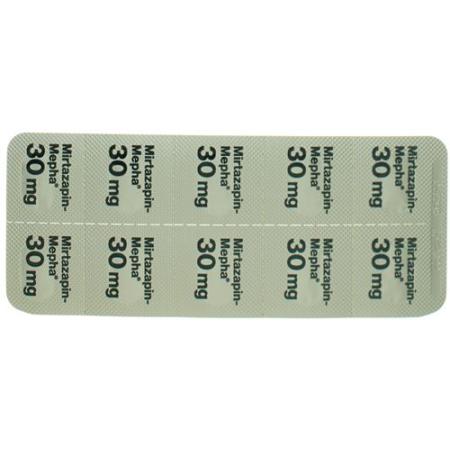 Mirtazapin-Mepha Lactab 30 mg 30 pcs - PrimeCare Global