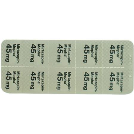 Mirtazapin-Mepha Lactab 45 mg 30 pcs - PrimeCare Global