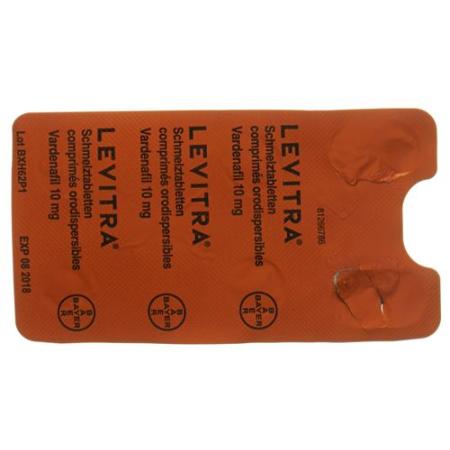 Levitra Melting Tab 10 mg 4 pcs - PrimeCare Global