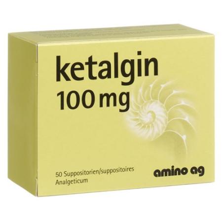 Ketalgin 100 mg 50 Zaepfchen  - PrimeCare Global
