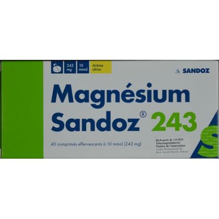 Magnesium Sandoz 243 mg 20 Brausetablets - PrimeCare Global