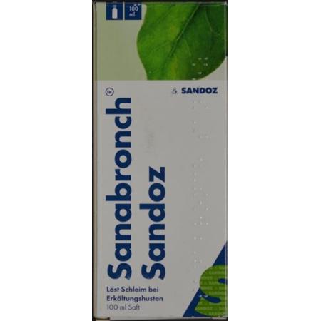 Sanabronch Sandoz 100 ml Sirup - PrimeCare Global