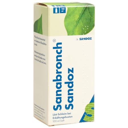 Sanabronch Sandoz 100 ml Sirup - PrimeCare Global