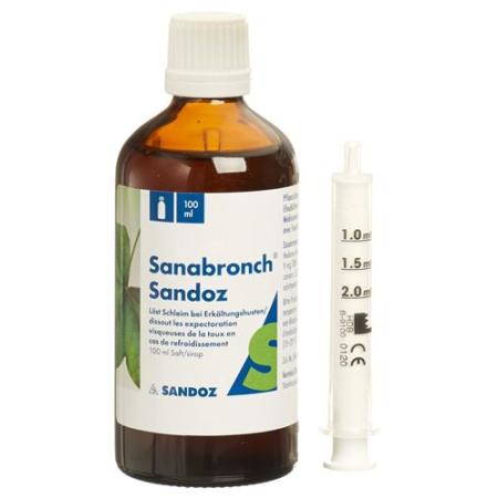 Sanabronch Sandoz 100 ml Sirup - PrimeCare Global