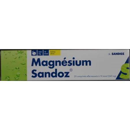 Magnesium Sandoz Brause Zitrone 40 tablets - PrimeCare Global