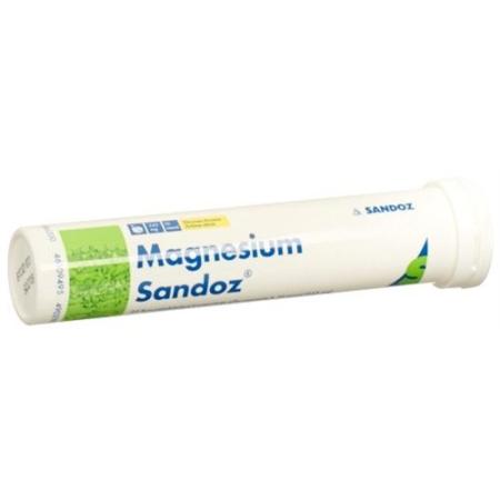 Magnesium Sandoz Zitrone 20 Brausetablets - PrimeCare Global