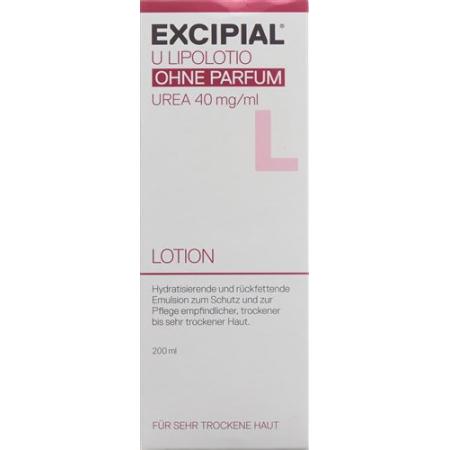 Excipial U Lipolotio perfume free bottle 200 ml - PrimeCare Global