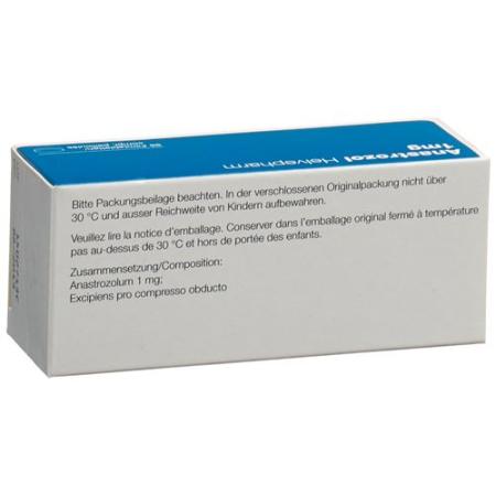 Anastrozole Helvepharm Filmtabl 1 mg 98 pcs - PrimeCare Global
