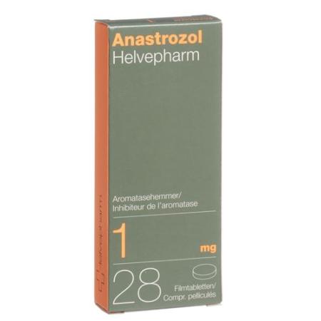 Anastrozole Helvepharm Filmtabl 1 mg 28 pcs - PrimeCare Global