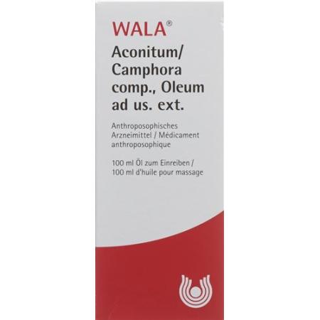 Wala Aconitum/Camphora comp. oil 100 ml bottle - PrimeCare Global