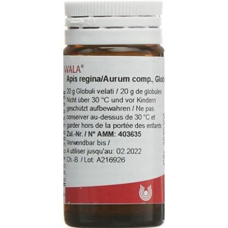 Wala Apis Queen/Aurum comp. Glob 20 g - PrimeCare Global
