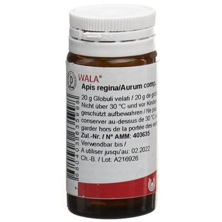 Wala Apis Queen/Aurum comp. Glob 20 g - PrimeCare Global