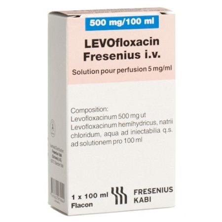 Levofloxacin Fresenius IV Inf L&ouml;s 500 mg/100ml 10 KabiPac - PrimeCare Global