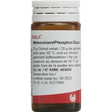 Wala Meteoreisen/Phosphor/Quarz Glob Fl 20 g - PrimeCare Global