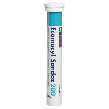 Ecomucyl Sandoz effervescent tablet 200 mg 30 pcs - PrimeCare Global