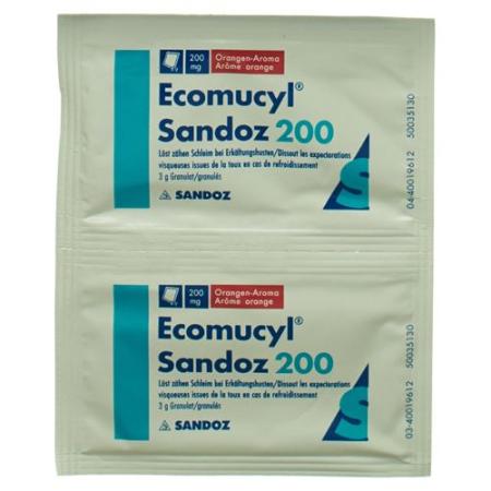 Ecomucyl Sandoz Gran 200 mg bag 30 pcs - PrimeCare Global