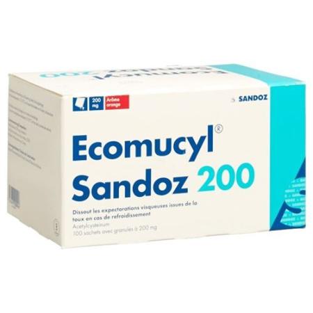 Ecomucyl Sandoz Gran 200 mg Btl 100 pcs - PrimeCare Global