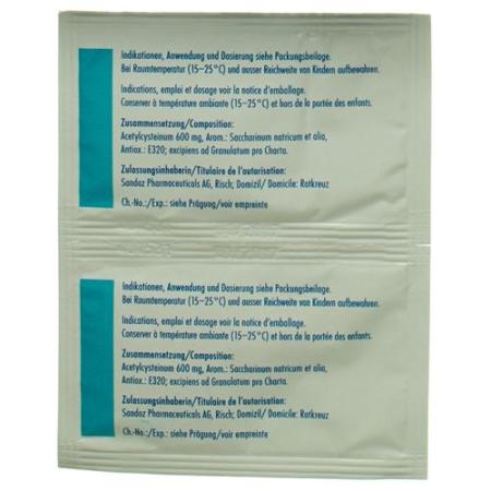 Ecomucyl Sandoz Gran 600 mg Btl 10 pcs - PrimeCare Global