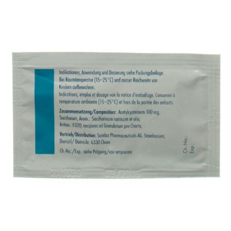 Ecomucyl Sandoz Gran 100 mg Btl 30 pcs - PrimeCare Global