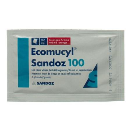 Ecomucyl Sandoz Gran 100 mg Btl 30 pcs - PrimeCare Global